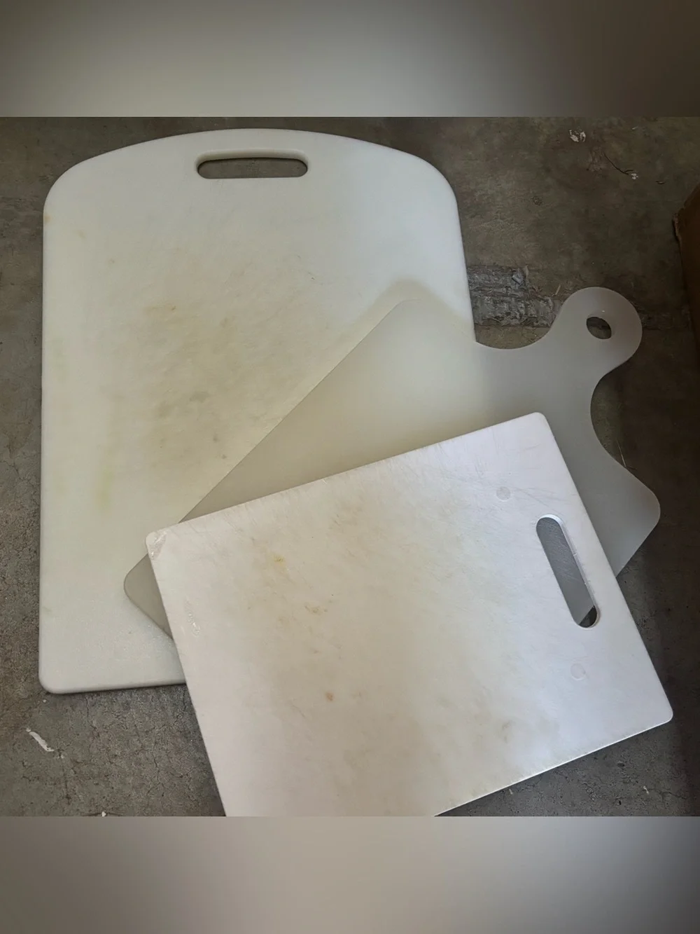 🎃5 for $25🎃 Used Plastic Cutting Boards Bundle